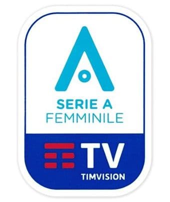 2020-21/22 Italian Serie A**Femminile**TV TIMVISION Official Player Issue Size Football Badge Patch