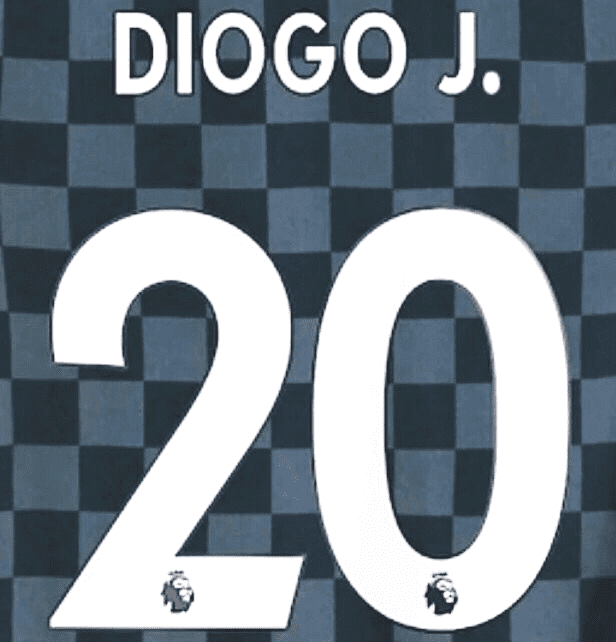2020-21/22 Liverpool Home & Third Shirt DIOGO J 20 Official
