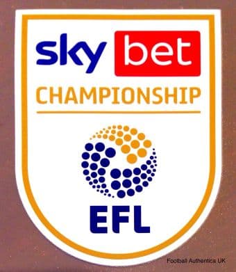 2020-21/22 Sky Bet EFL Championship Official Player Issue Size Football Soccer Badge Patch