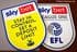 2020-21/22 Sky Bet EFL League One Official Player Issue Size Football Soccer Badge Patch Set