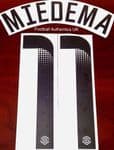 2020-21 Arsenal**FA WSL**Away Shirt MIEDEMA#11 Official Football Name Number Set