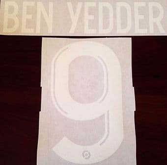 2020-21 AS Monaco BEN YEDDER#9 Away Shirt Official Player Issue Size Name Number Set