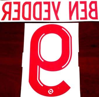 2020-21 AS Monaco BEN YEDDER#9 Third Shirt Official Player Issue Size Name Number Set