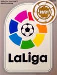 2020-21 Atletico Madrid LA LIGA CHAMPIONS Official Football Player Issue Size Soccer Badge Patch Set