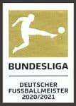 2020-21 Bayern Munich BUNDESLIGA CHAMPIONS Official Player Issue Size Football Soccer Badge Patch