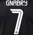 2020-21 Bayern Munich UCL Third Shirt GNABRY#7 Official Player Issue Size Name Number Set