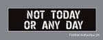 2020-21 EFL Against Racism***NOT TODAY OR ANY DAY***Official Player Issue Size Football Badge Patch