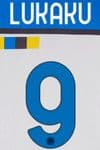 2020-21 Inter Milan**Special Edition**Fourth Shirt LUKAKU##9 Official Football Name Number Set