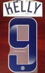 2020-21 Manchester City FA WSL Home/Third Shirt KELLY#9 Official Name Number Set