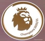 2020-21 Manchester City PREMIER LEAGUE CHAMPIONS Official Player Issue Size Football Badge Patch