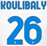 2020-21 Napoli**Special Edition**Fourth Shirt KOULIBALY#26 Official Player Issue Name Number Set