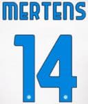 2020-21 Napoli**Special Edition**Fourth Shirt MERTENS#14 Official Player Issue Size Name Number Set