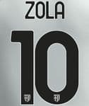2020-21 Parma HERO SET Home Shirt ZOLA#10 Official Player Issue Size Name Number Set