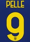 2020-21 Parma Third Shirt PELLE#9 Official Player Issue Size Name Number Set