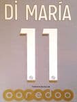 2020-21 PSG Paris DI MARIA#11 Jordan X Third Shirt Official Player Issue Size Name Number Set