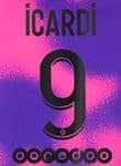 2020-21 PSG Paris ICARDI#9 Jordan X Fourth Shirt Official Player Issue Size Name Number Set