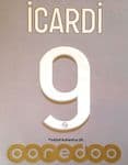 2020-21 PSG Paris ICARDI#9 Jordan X Third Shirt Official Player Issue Size Name Number Set