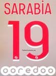 2020-21 PSG Paris SARABIA#19 Home Shirt Official Player Issue Size Name Number Set