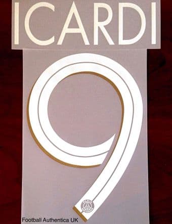 2020-21 PSG Paris UCL Jordan X Third Shirt ICARDI#9 Official Player Issue Size Name Number Set