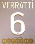 2020-21 PSG Paris VERRATTI#6 Jordan X Third Shirt Official Player Issue Size Name Number Set