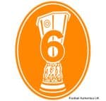 2020-21 Sevilla EUROPA LEAGUE Badge Of Honour 6 Champions Official Football Soccer Badge Patch