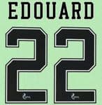 2020-22 Celtic(Glasgow) Home/Away/Third Shirt EDOUARD#22 Official Player Issue Size Name Number Set