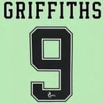 2020-22 Celtic(Glasgow) Home/Away/Third Shirt GRIFFITHS#9 Official Player Issue Size Name Number Set
