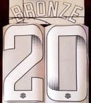 2020-22 Manchester City FA WOMEN'S SUPER LEAGUE Home/Away Shirt BRONZE#20 Official Name Number Set