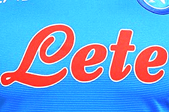 2020-23 Napoli**LETE**Home Shirt Official Player Size Football Soccer Sponsor Logo