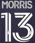 2020-25 Seattle Sounders MLS Home/Away Shirt MORRIS#13 Official Player Issue Match Name Number Set