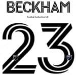 2020-26 Inter Miami MLS Home Shirt BECKHAM#23 Official Player Issue Match Name Number Set