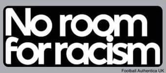 2020-27 FA Premier League***NO ROOM FOR RACISM***Official Player Issue Size Football Badge Patch