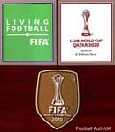 2020 Bayern Munich FIFA World Club Champions Official Player Issue Size Football Badge Patch Set