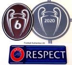 2020 Bayern Munich UCL & BOH 6 CHAMPIONS Official Player Issue Size Football Badge Patch Set