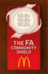 2020 FA Community Shield Official Player Issue Size Football Soccer Badge Patch