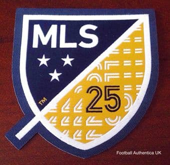 2020 LA Galaxy MLS Home Shirt**25th Anniversary**Official Player Issue Football Soccer Badge Patch