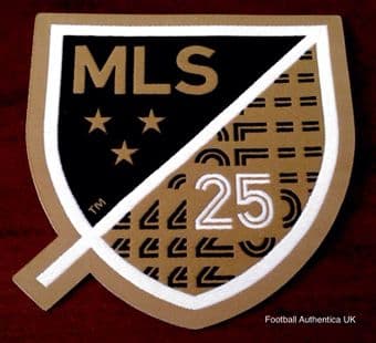2020 LAFC(Los Angeles) MLS Home Shirt**25th Anniversary**Official Player Issue Football Badge Patch