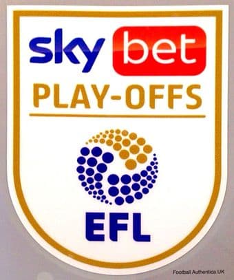 2021 & 2022 Sky Bet EFL Championship Play-Offs Official Player Issue Size Football Badge Patch