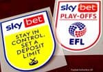 2021 & 2022 Sky Bet EFL League Two Play-Offs Official Player Issue Size Football Badge Patch Set