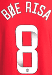 2021-22/23 Manchester United FA WSL Home/Third Shirt BOE RISA#8 Official Football Name Number Set