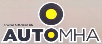 2021-22 Atalanta AUTOMHA Home/Away/Third Shirt Official Player Issue Size Arm Sleeve Sponsor Logo