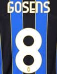 2021-22 Atalanta GOSENS#8 Home Shirt Official Player Issue Size Name Number Set