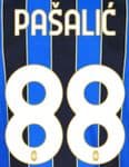 2021-22 Atalanta PASALIC#88 Home Shirt Official Player Issue Size Name Number Set