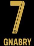 2021-22 Bayern Munich Away Shirt GNABRY#7 Official Player Issue Size Name Number Set