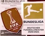 2021-22 Bayern Munich BUNDESLIGA & FIFA WORLD CLUB CHAMPIONS Official Player Issue Badge Patch Set