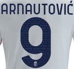 2021-22 Bologna ARNAUTOVIC#9 Away Shirt Official Player Issue Size Name Number Set