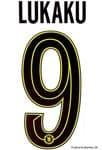 2021-22 Chelsea UCL & FA CUP Away Shirt LUKAKU#9 Official Player Issue Size Name Number Set