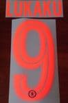2021-22 Chelsea UCL & FA CUP Third Shirt LUKAKU#9 Official Player Issue Size Name Number Set
