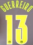 2021-22 Dortmund**UCL & DFB-POKAL**Fourth Shirt GUERREIRO#13 Official Player Issue Name Number Set