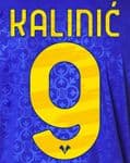 2021-22 Hellas Verona KALINIC#9 Home Shirt Official Player Issue Size Name Number Set